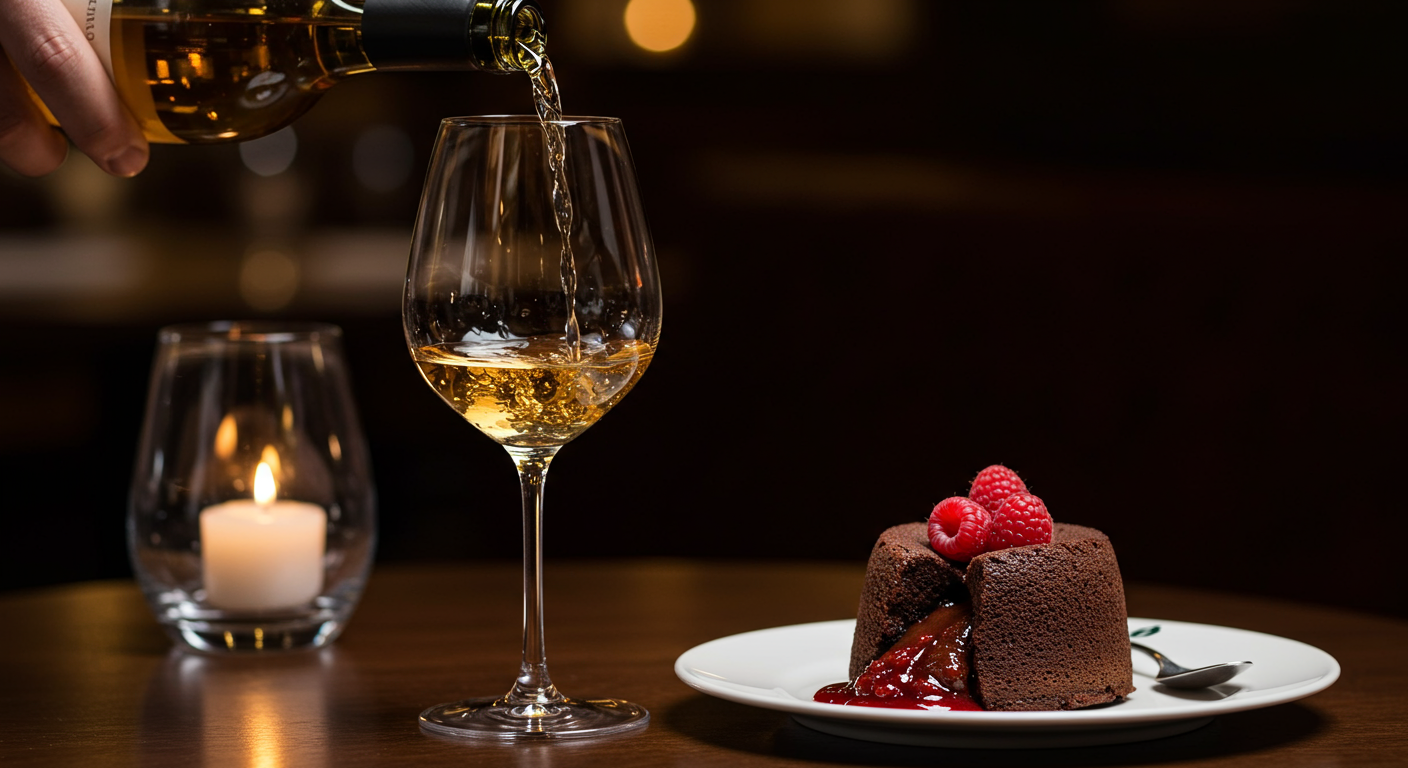 Wijn bij dessert